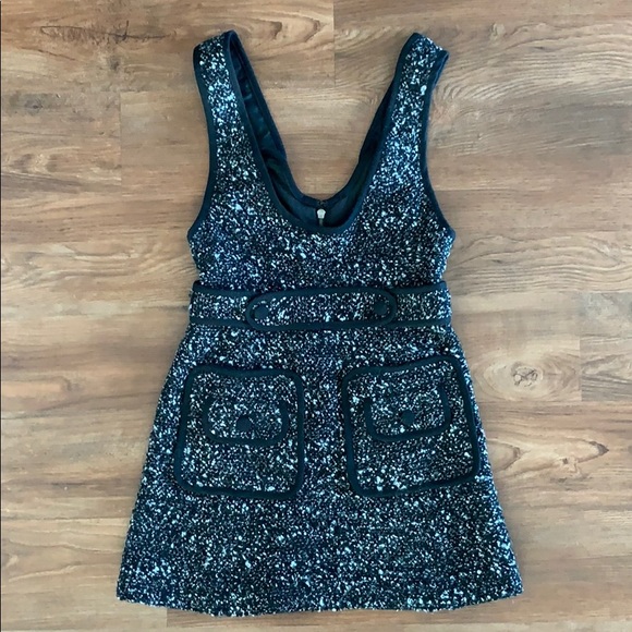 Nanette Lepore Retro Belted Dress